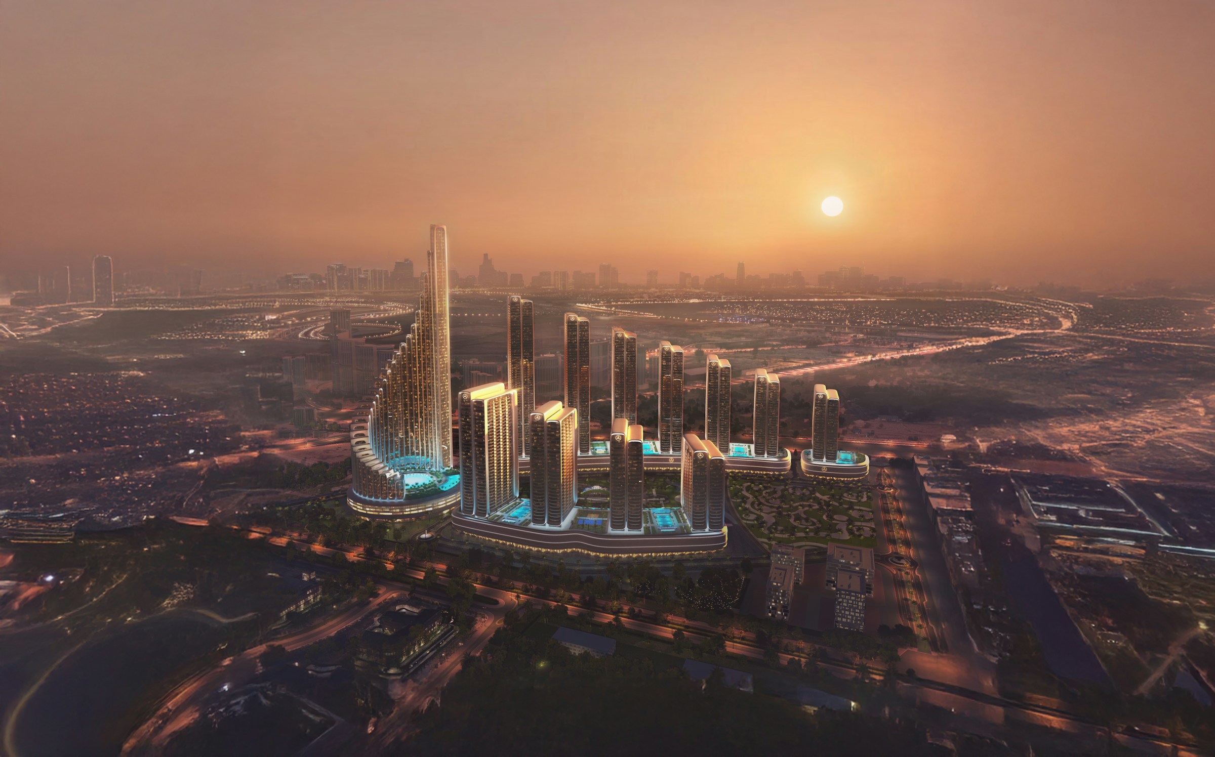 MERCEDES-BENZ PLACES — BINGHATTI CITY